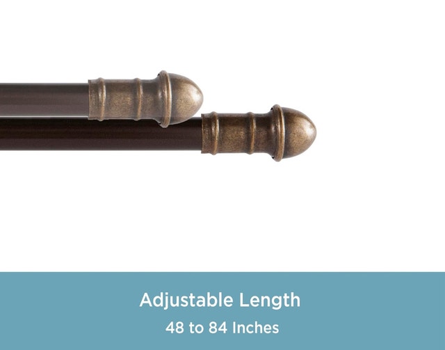 Kenney Dresden Petite Café Curtain Rods - photo 4