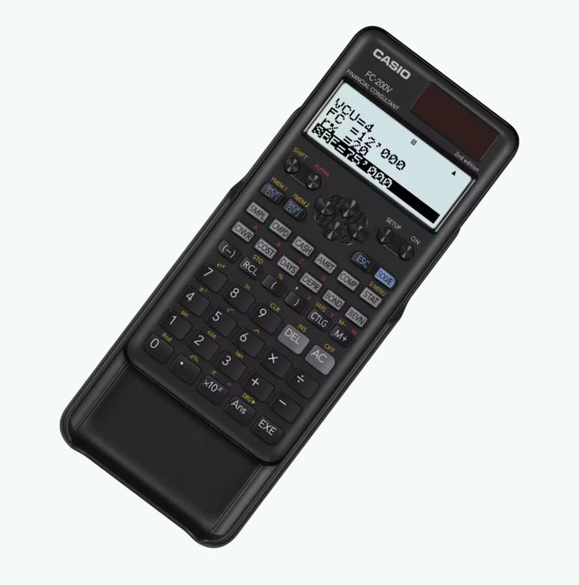 Casio FC-200V-2 Financial Consultant Calculator - photo 2