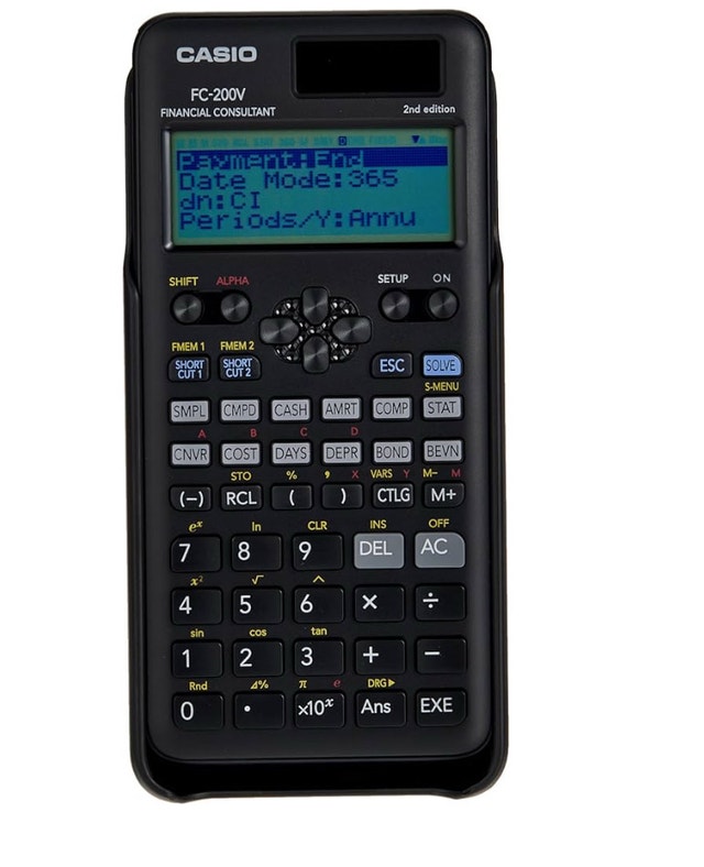 Casio FC-200V-2 Financial Consultant Calculator - photo 4