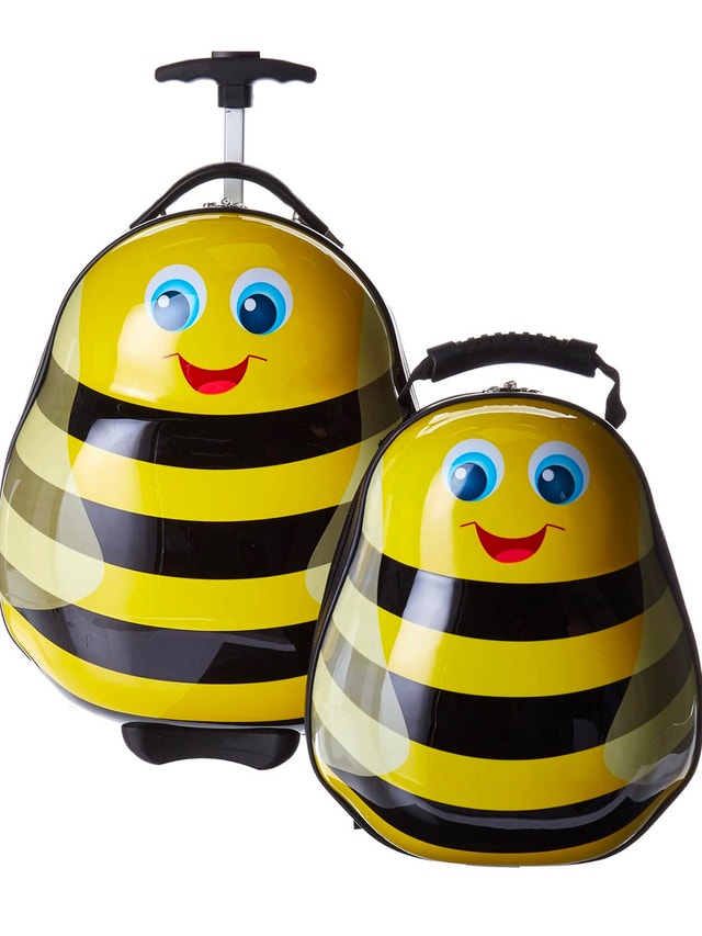 Heys 2-in-1 Travel Tots Bumble Bee Suitcase Backpack