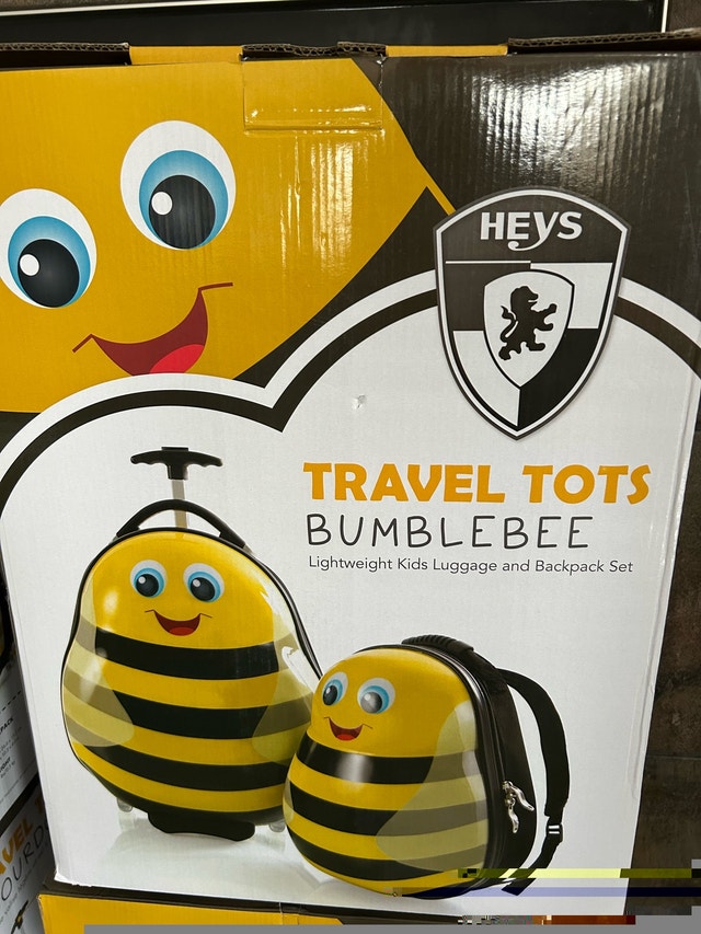 Heys 2-in-1 Travel Tots Bumble Bee Suitcase Backpack - photo 2