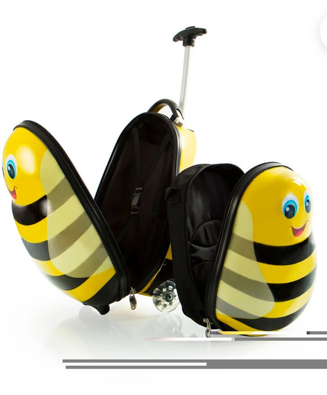 Heys 2-in-1 Travel Tots Bumble Bee Suitcase Backpack - photo 4