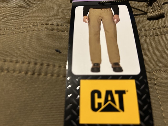 Brand New Caterpillar Fleece Lined Trousers Pant - Brown - photo 2