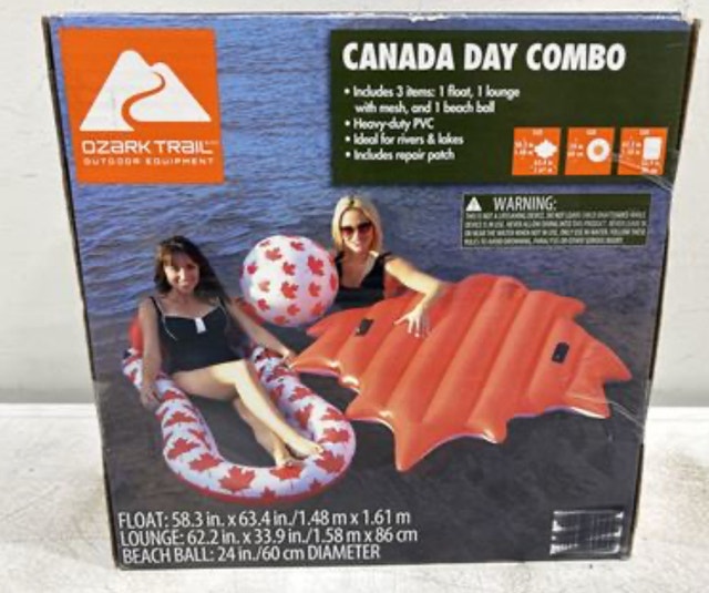 Ozark Trail Canada Day Inflatable Combo