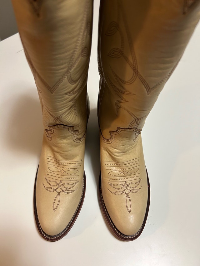 Brand New Go Western Stampede Leather Cowboy Boots - photo 2