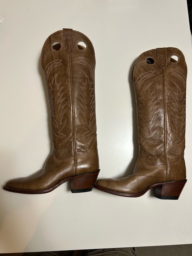 Brand New Go Western Stampede Leather Cowboy Boots