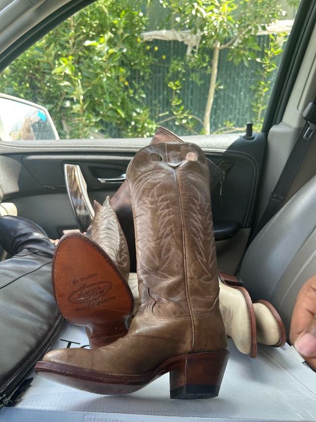 Brand New Go Western Stampede Leather Cowboy Boots - photo 3