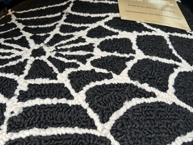Spider Web Designed Area Rug - photo 4