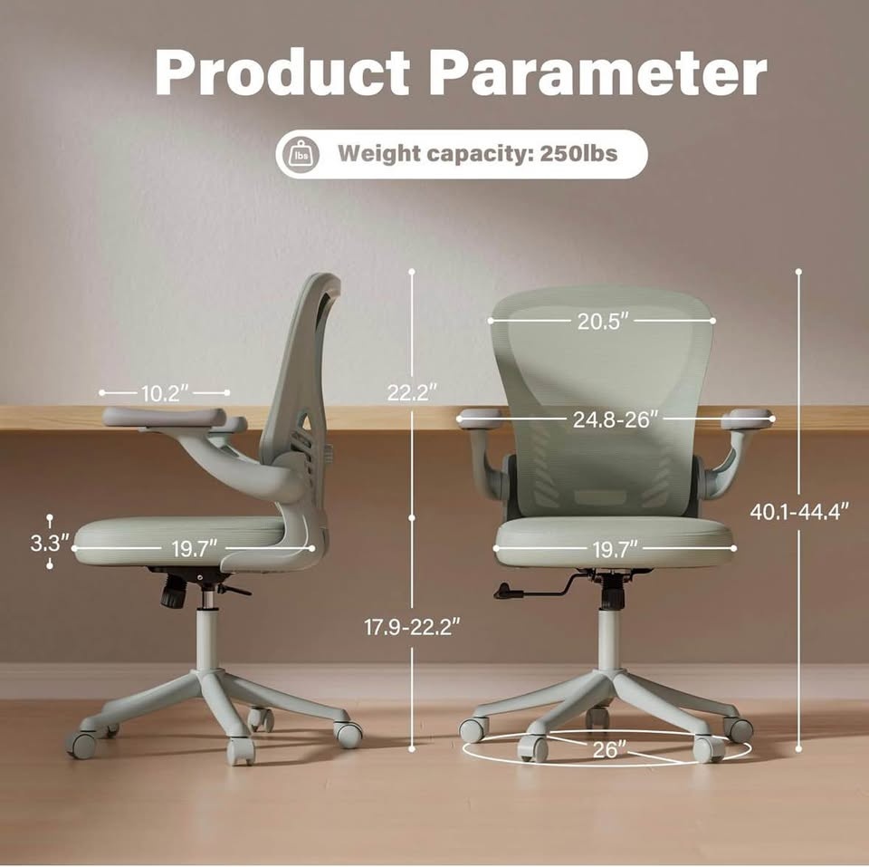 Office chair, ergonomic desk chair - photo 5