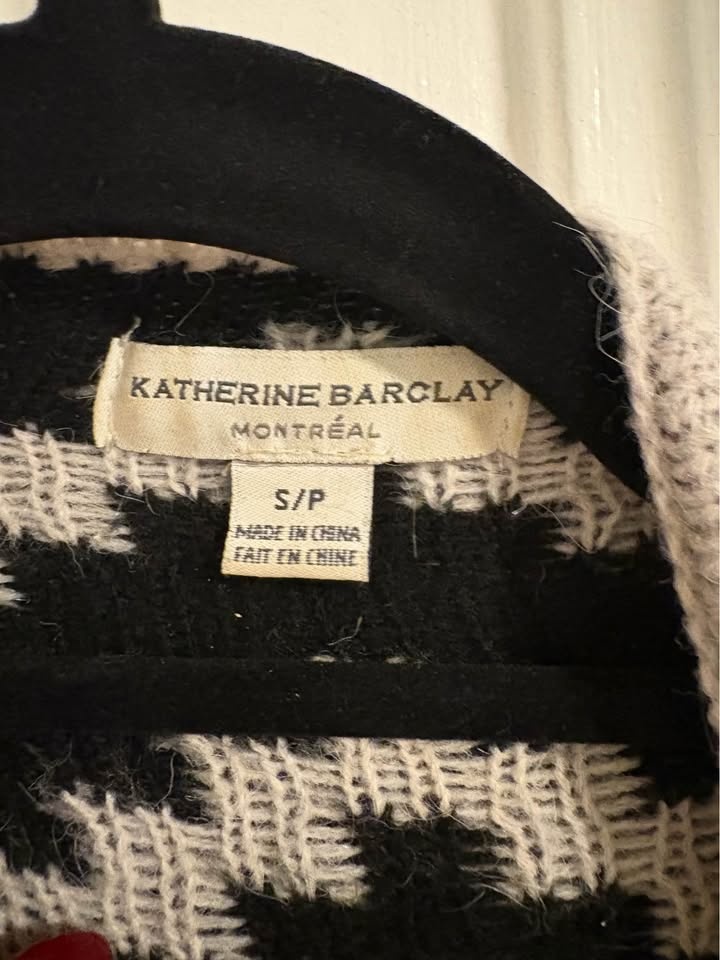 Katherine Barclay Multicolor Geometric Cardigan S/M - photo 4
