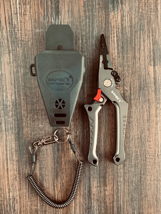 NEW NEVER USED - SAMSFX Aluminum Fishing Pliers - photo 5