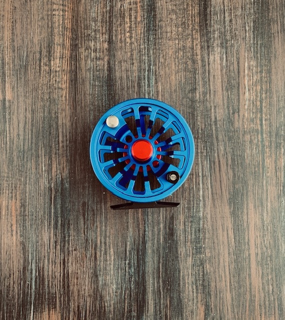 New Blue FLK Cold Forged Aluminum Fly Reel - photo 2