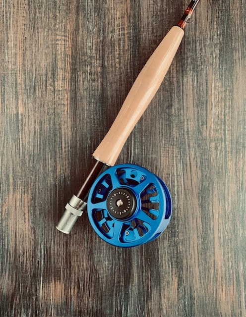 New Blue FLK Cold Forged Aluminum Fly Reel - photo 4