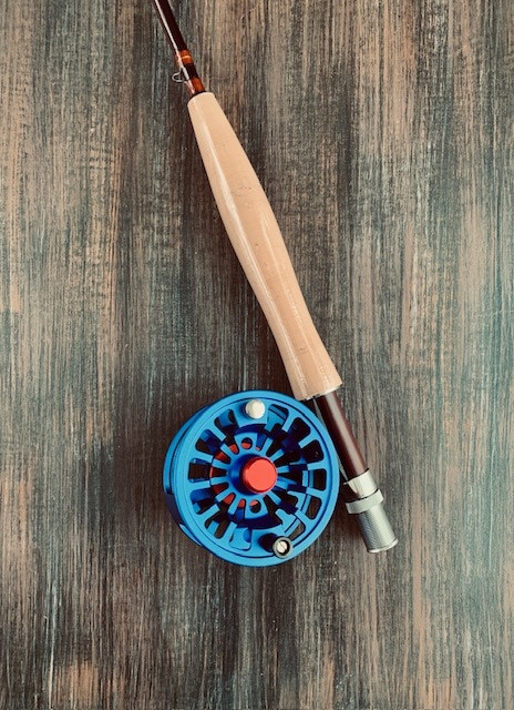 New Blue FLK Cold Forged Aluminum Fly Reel - photo 5