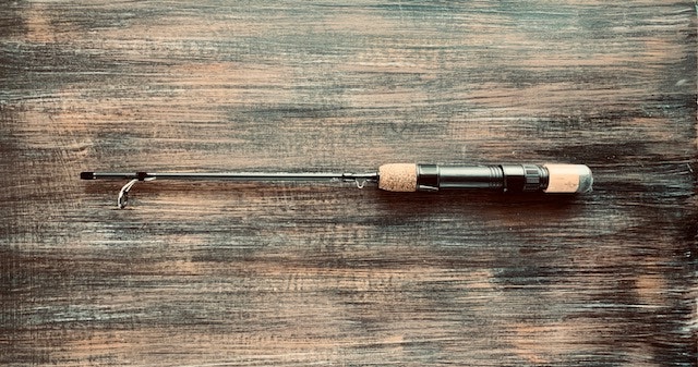 New Combo Ice Fishing Rod 32" M+MH Tips and Spinning Reel - photo 3