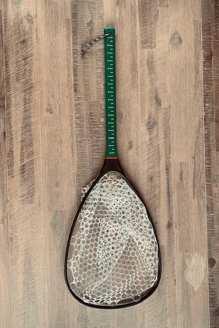 Carbon Long Handle Fly Fishing Net Black/Green - photo 2