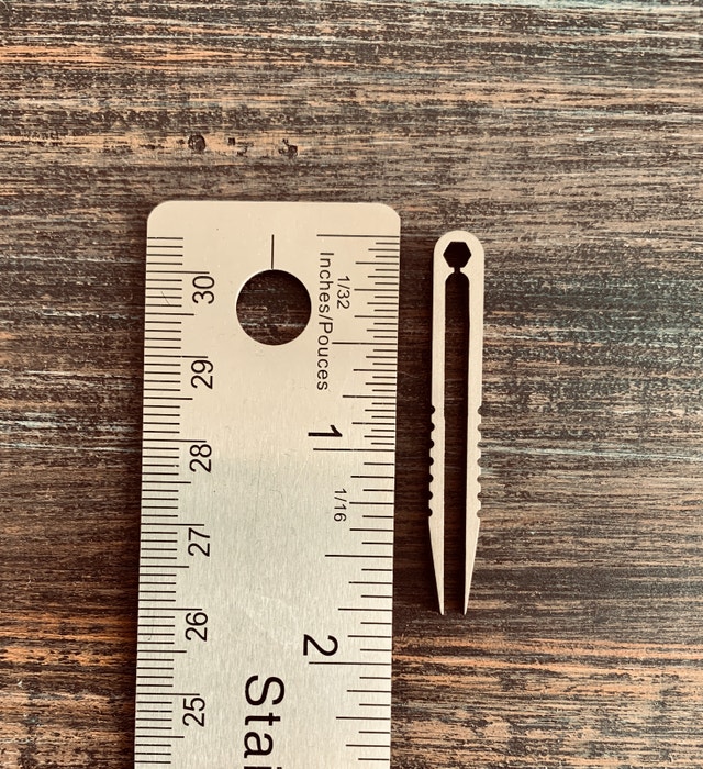 Mini Titanium Tweezer 1.75" lightweight - photo 4