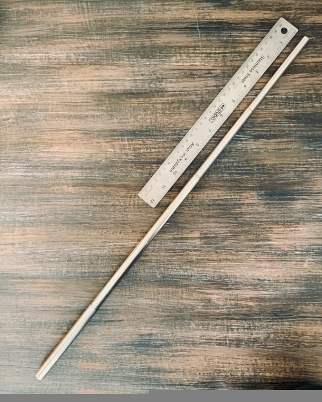 NEW - Fire Bellow Straw - Stainless Steel Fire Starter Tool - photo 3