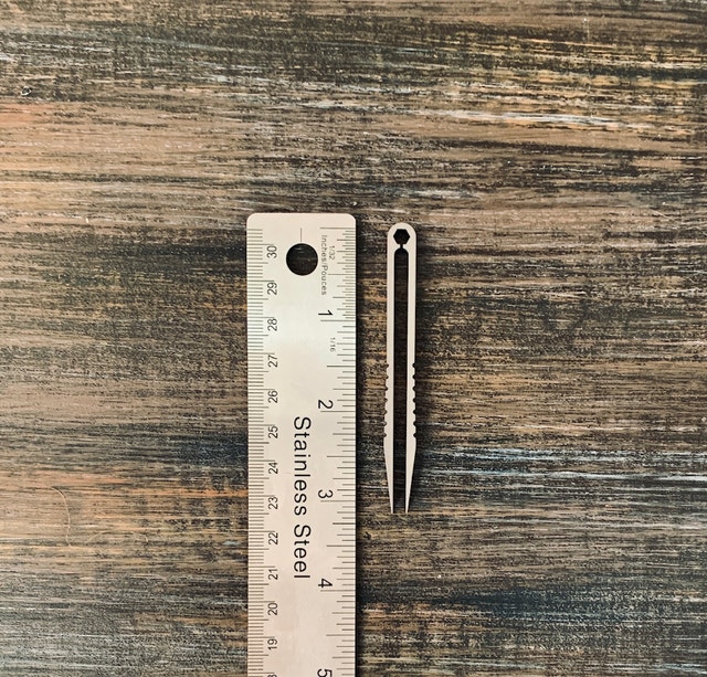 New Ultralight weight Titanium 3.2” Tweezer - photo 3