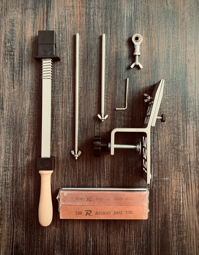 New Never Used - Professional knife sharpener with wet stones - photo 4