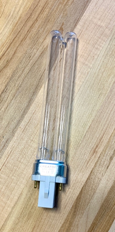 New 9-watt Germicidal UV-C Replacement Bulb, G23 Base - photo 2