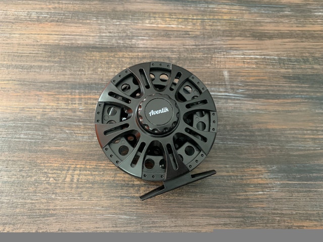 NEW Aventik Z Fly Reel - Classic III Graphite Large Arbor Reel - photo 2