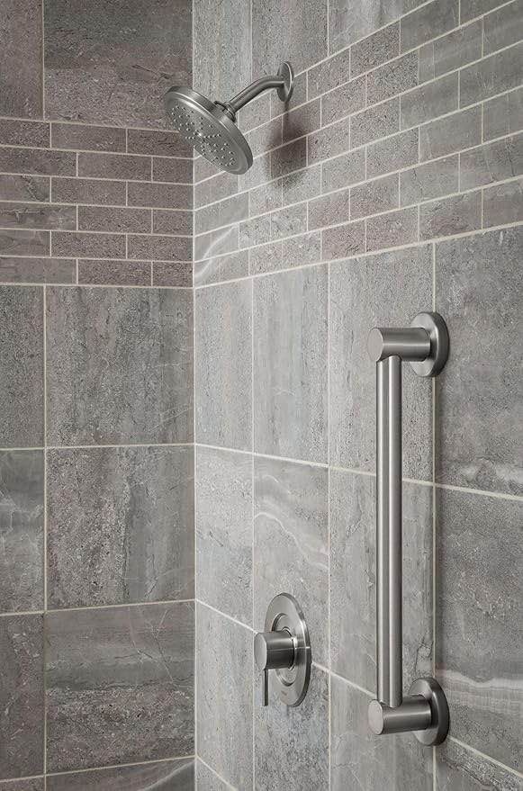Moen Bathroom Grab Bar YG0418BN Brushed Nickel - photo 2