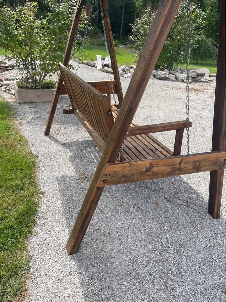 Gorgeous Cedar Swing With Metal Roof - photo 4