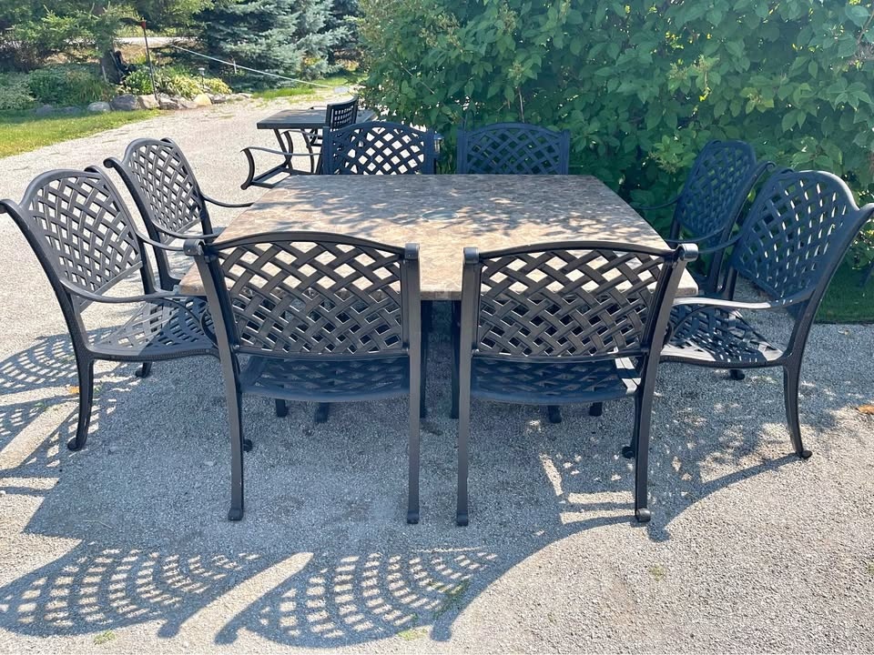 Heavy Commercially Used Patio Set