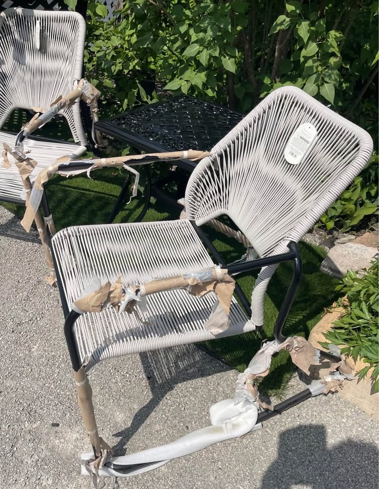 Weather Resistant Rocking Loungers In Gray - Threshold™ - photo 3