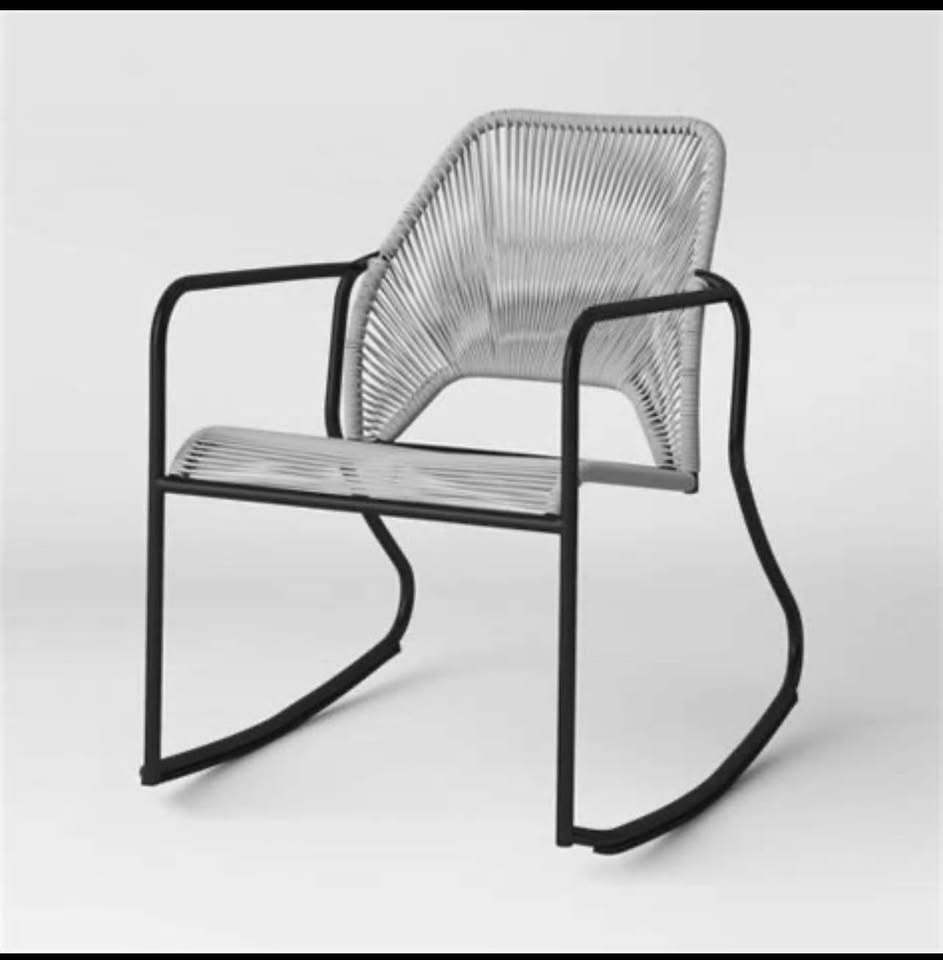 Weather Resistant Rocking Loungers In Gray - Threshold™ - photo 5