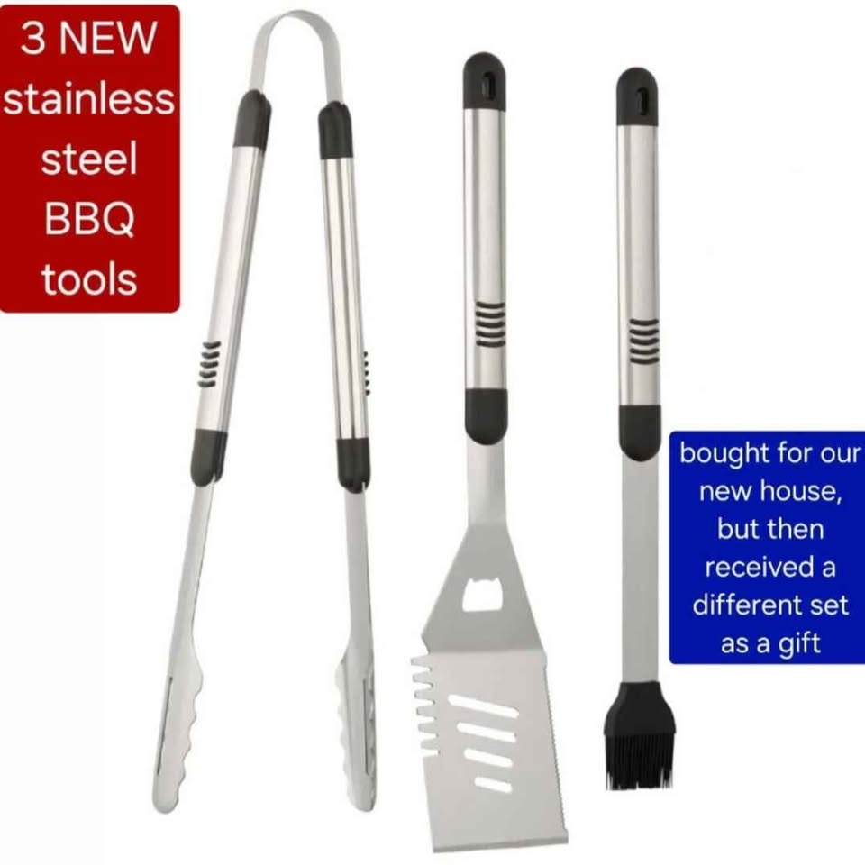 NEW BBQ Tools Set - Master Chef, stainless steel - photo 4