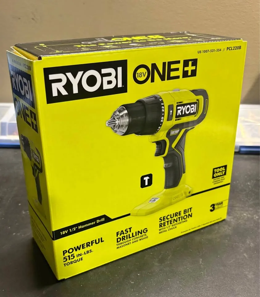 Ryobi Hammer drill