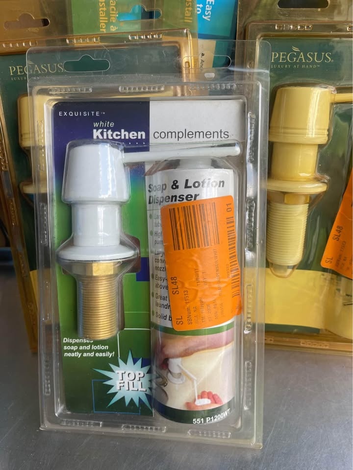 Solid Brass Soap Dispenser For Kitchen Sinks - photo 2