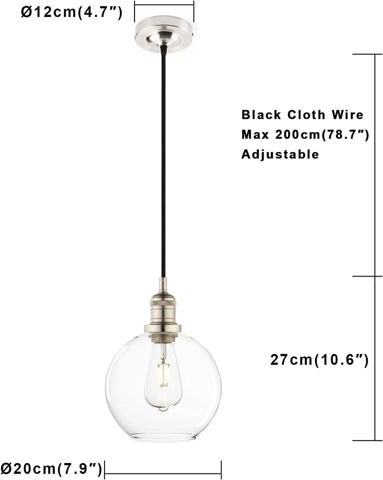 Retro Pendant Light Industrial Ceiling Light - photo 2