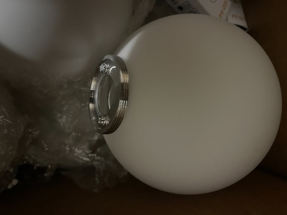 Frosted Glass Globe - Replacements Chandelier Shades - photo 3
