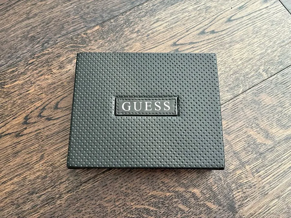 Black leather wallet (unused) thumbnail