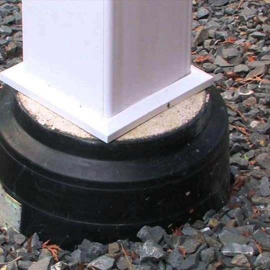 30" The Footing Tube Base For Posts - photo 3