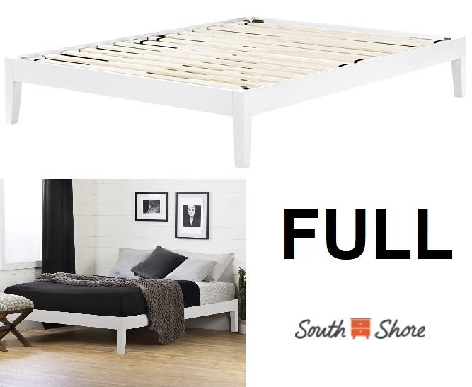South Shore Bed & Headboard - Full - White -$375 Savings!