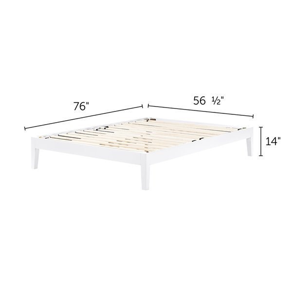 South Shore Bed & Headboard - Full - White -$375 Savings! - photo 2