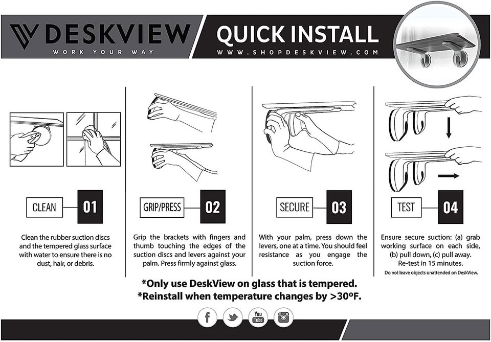 NEW! Portable Window Mount Desk - HUGE Discount! - photo 5