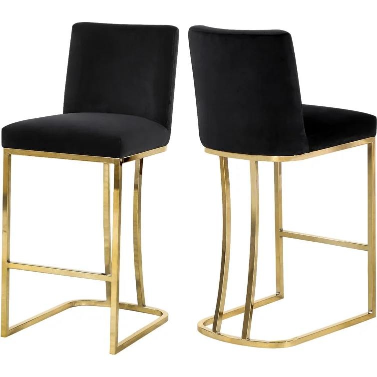 Allenvale Counter Stool - 3 Black, 2 Pink, 1 Grey - photo 3