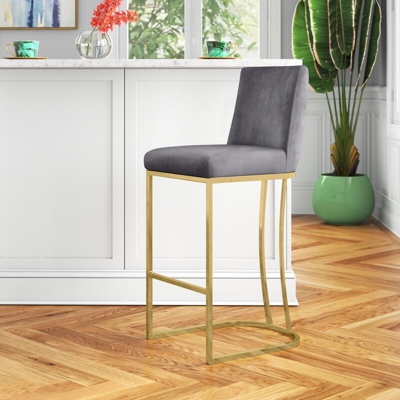 Allenvale Counter Stool - 3 Black, 2 Pink, 1 Grey - photo 5