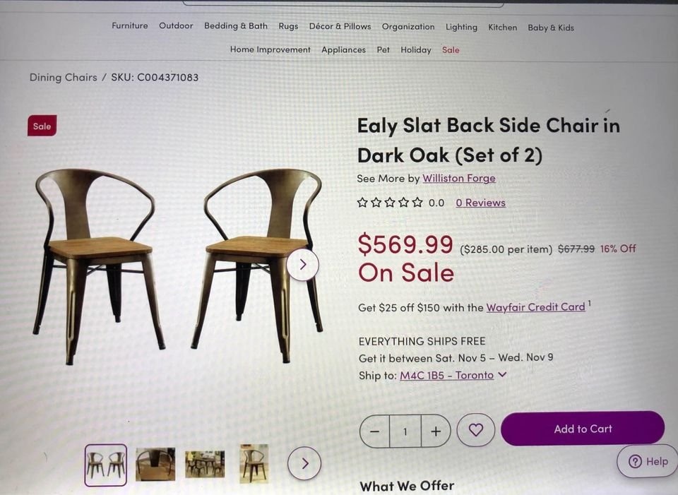 Modern Chairs - Sets Of 4 - Prices In Description FIRM! - photo 2
