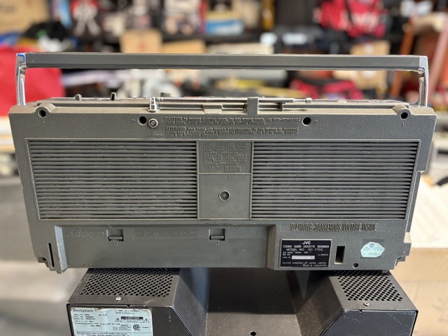 JVC Boombox RC-770C. panasonic RX-4951. Citizen JTR 1810G - photo 3
