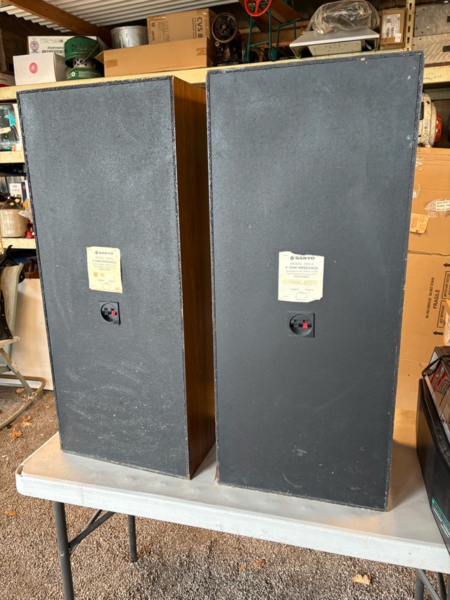 Sanyo SS V-6 8 OHM IMPEDANCE - photo 5