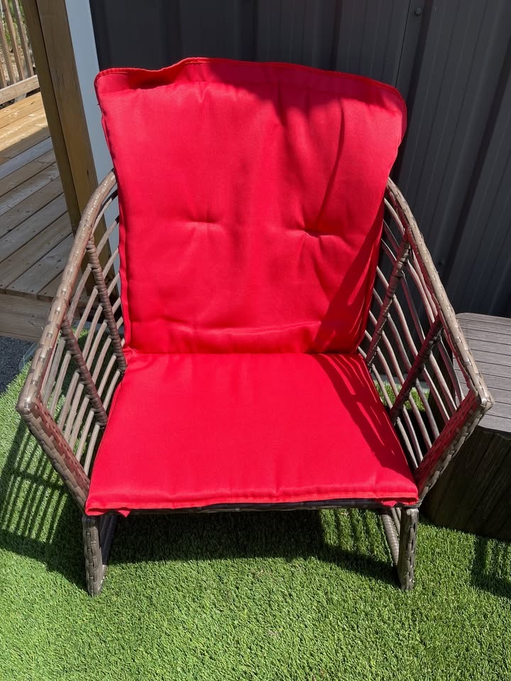 New Patio Cushions! Fast Dry Extra Large Chair Cushions - $50 ea - photo 2