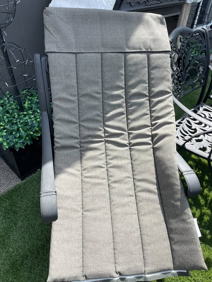 New Patio Cushions For Extra Wide Chairs 24"Wx46"L - Set Of 6! - photo 2