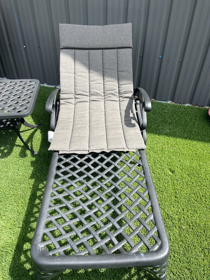 New Patio Cushions For Extra Wide Chairs 24"Wx46"L - Set Of 6! - photo 3
