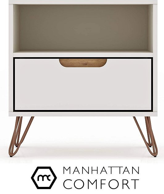 Manhattan Comfort Rockefeller 1.0 Nightstand